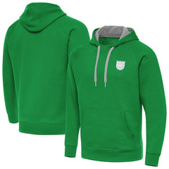 NBA - Sacramento Kings Antigua St. Patrick's Day Victory Raglan Pullover Hoodie - Kelly Green