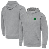 NBA - Golden State Warriors Antigua St. Patrick's Day Victory Raglan Pullover Hoodie - Heather Gray