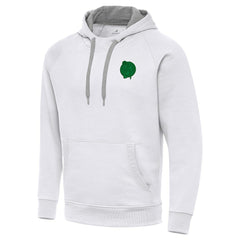 NBA - Boston Celtics Antigua St. Patrick's Day Victory Raglan Pullover Hoodie - White