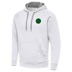 NBA - Denver Nuggets Antigua St. Patrick's Day Victory Raglan Pullover Hoodie - White