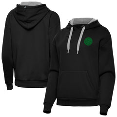 NBA - Denver Nuggets Antigua Women's St. Patrick's Day Victory Pullover Hoodie - Black