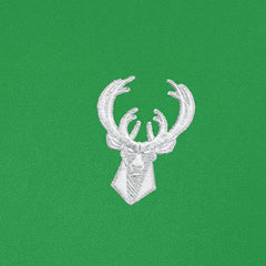 NBA - Milwaukee Bucks Antigua St. Patrick's Day Intent Quarter-Zip Jacket - Kelly Green