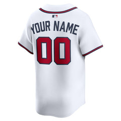 Atlanta Braves Nike Home Limited Custom Jersey Lifestyle