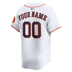 Houston Astros Nike Home Limited Custom Jersey Clearance