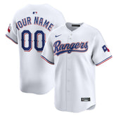 Texas Rangers Nike Home Limited Custom Jersey Lifestyle