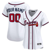 Atlanta Braves Nike Women's Home Limited Custom Jersey Lifestyle