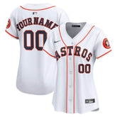 Houston Astros Nike Women's Home Limited Custom Jersey On Sale