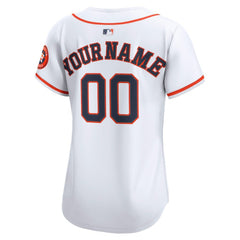 Houston Astros Nike Women's Home Limited Custom Jersey On Sale