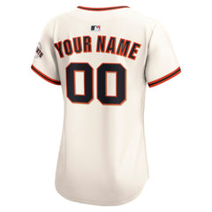 San Francisco Giants Nike Women's Home Limited Custom Jersey Lifestyle