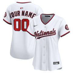 Washington Nationals Nike Women's Home Limited Custom Jersey for sale