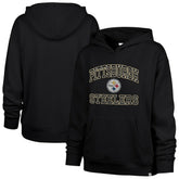 Pittsburgh Steelers '47 Women's Clarity Naomi Hoodie Black - 47 brand