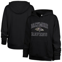Baltimore Ravens '47 Women's Clarity Naomi Hoodie Black - 47 brand