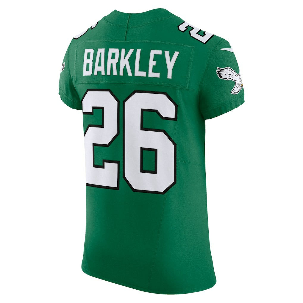 Saquon Barkley Philadelphia Eagles Alternate Vapor F.U.S.E. Elite Jersey - Kelly Green | NFL Jerseys