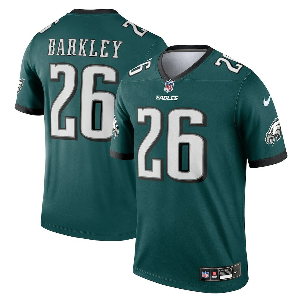 Saquon Barkley Philadelphia Eagles Legend Player Performance Top Midnight Green - Nike