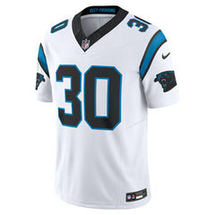Chuba Hubbard Carolina Panthers Vapor F.U.S.E. Limited Jersey White - Nike