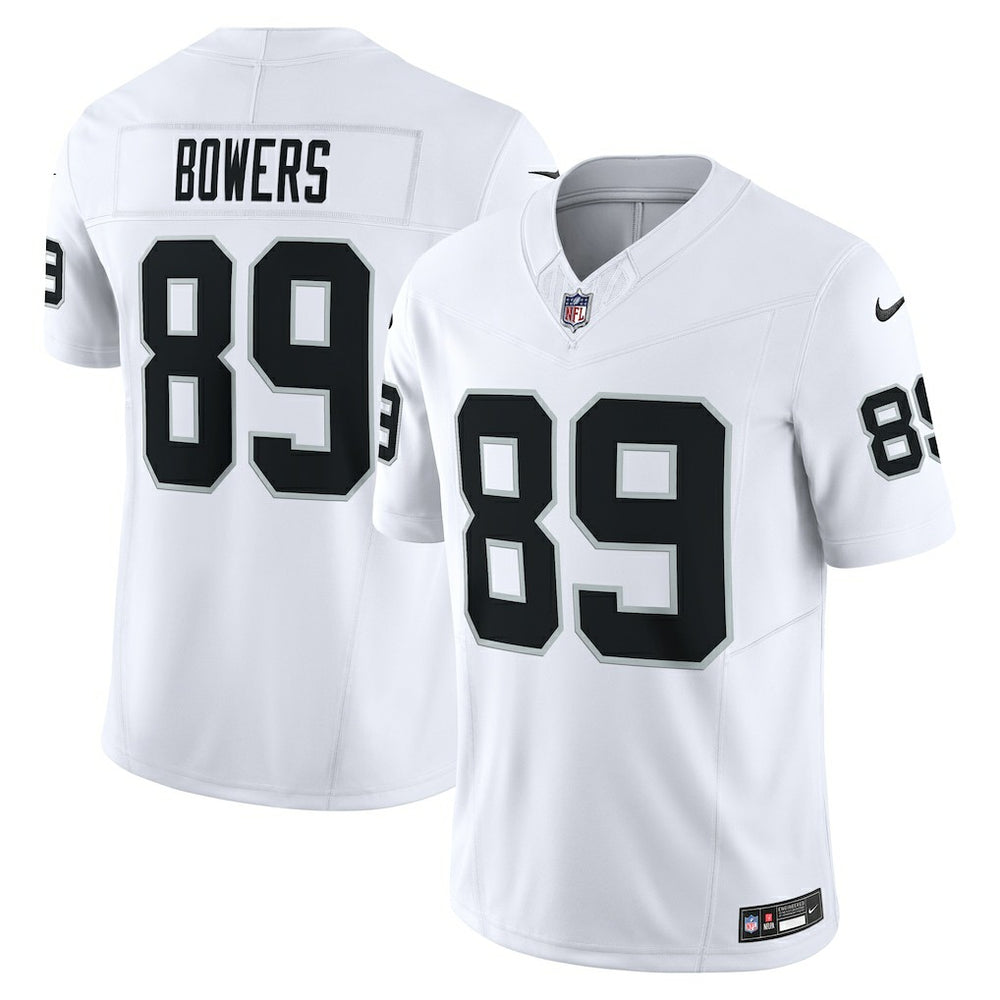 Brock Bowers Las Vegas Raiders Vapor F.U.S.E. Limited Jersey White - Nike