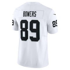 Brock Bowers Las Vegas Raiders Vapor F.U.S.E. Limited Jersey White - Nike
