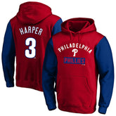 Bryce Harper Philadelphia Phillies Profile Big & Tall Name & Number Fleece Pullover Hoodie Clearance