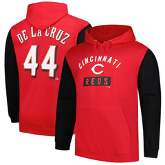 Elly De La Cruz Cincinnati Reds Profile Big & Tall Fleece Pullover Hoodie On Sale