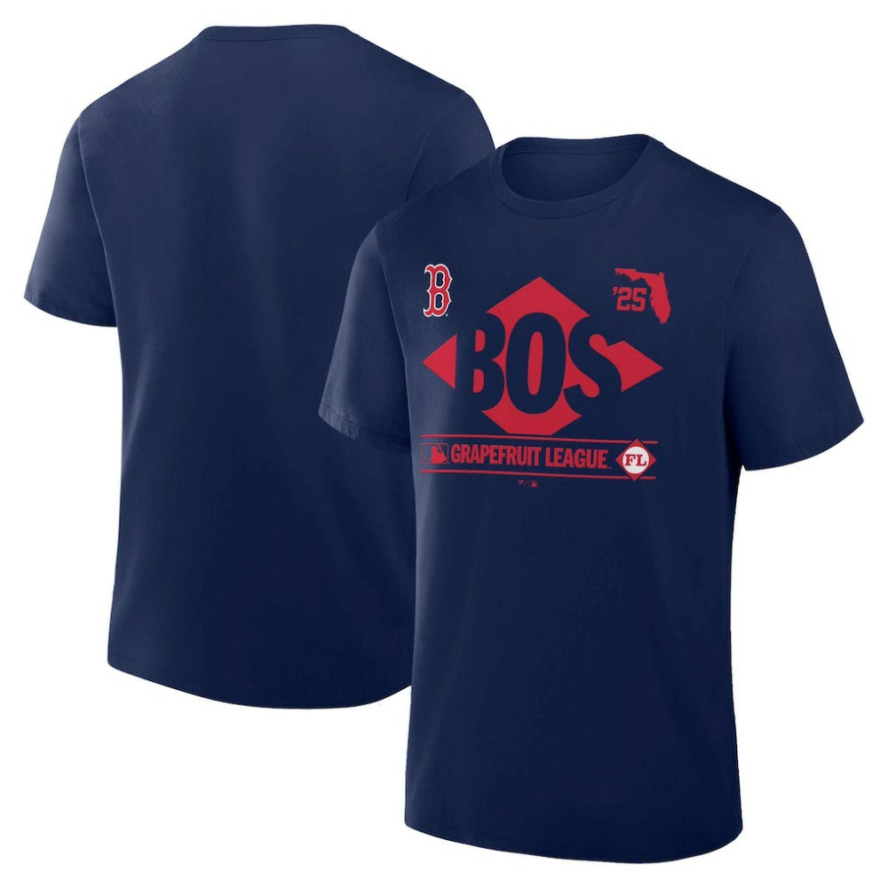 Boston Red Sox Fanatics 2025 Spring Training Grapefruit League True Icon T-Shirt Sale