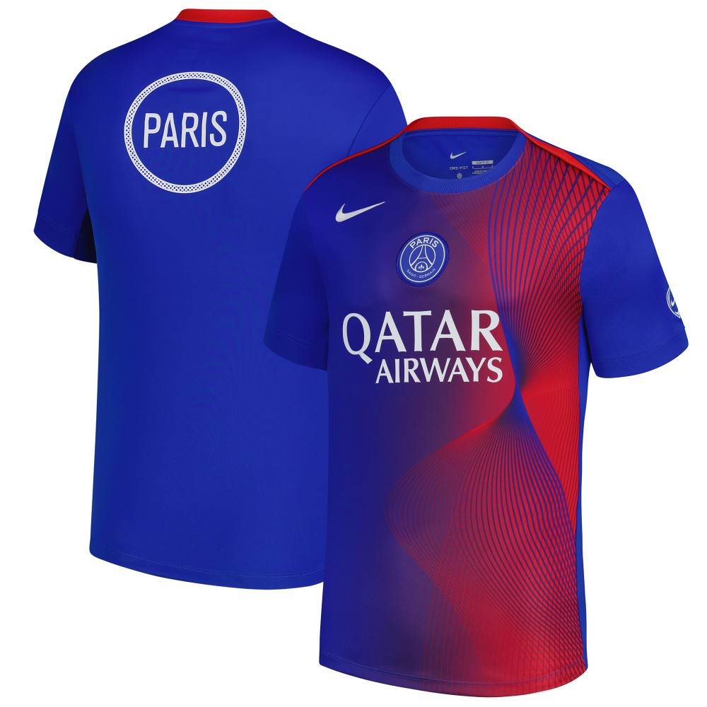 Nike Paris Saint-Germain Third 2025/26 Academy Pro Pre-Match Top - Royal
