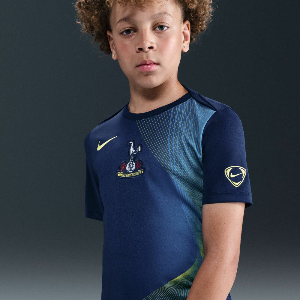 Nike Tottenham Hotspur Youth 2025/26 Third Academy Pro Pre-Match Dri-Fit Top - Navy