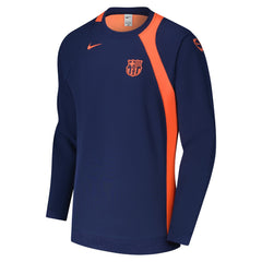 Nike Barcelona Third 2025/26 T90 Pullover Sweatshirt - Navy