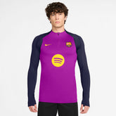 Nike Barcelona 2025/26 Strike Drill Quarter-Zip Long Sleeve Dri-FIT Top - Purple