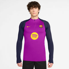 Nike Barcelona 2025/26 Strike Drill Quarter-Zip Long Sleeve Dri-FIT Top - Purple