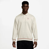 Nike Chelsea Club Long Sleeve Polo - Cream