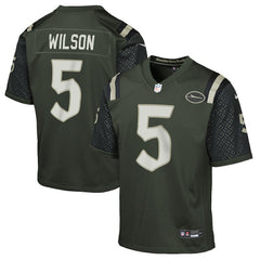 Garrett Wilson New York Jets Youth 2025 Rivalries Collection Game Jersey Gotham Green - Nike