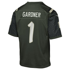 Ahmad Sauce Gardner New York Jets Youth 2025 Rivalries Collection Game Jersey Gotham Green - Nike