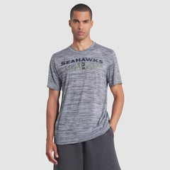 Seattle Seahawks 2025 Rivalries Collection Sideline Velocity Dri-FIT T-Shirt Wolf Gray - Nike