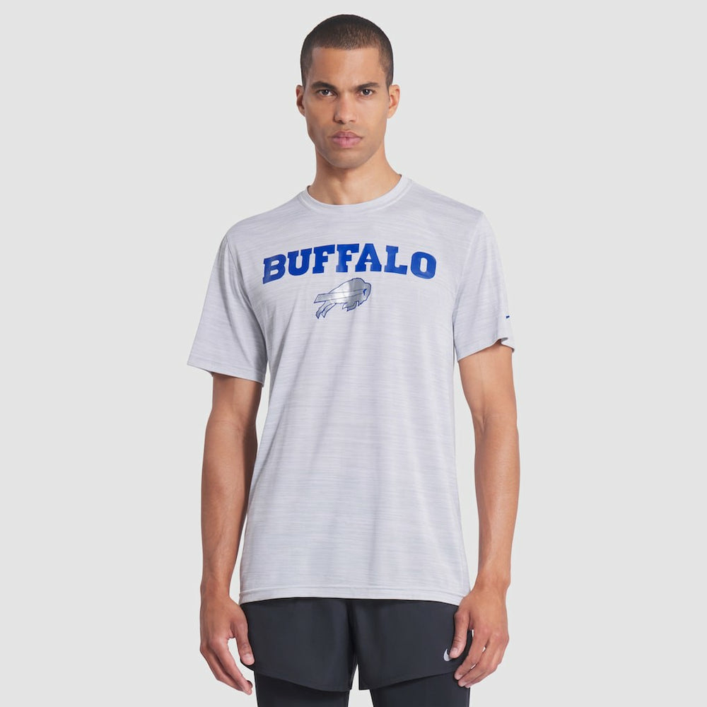 Buffalo Bills 2025 Rivalries Collection Sideline Velocity Dri-FIT T-Shirt White - Nike