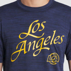 Los Angeles Rams 2025 Rivalries Collection Sideline Velocity Dri-FIT T-Shirt Midnight Blue - Nike