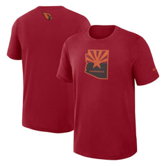 Arizona Cardinals 2025 Rivalries Collection Slub Dri-FIT T-Shirt Red - Nike