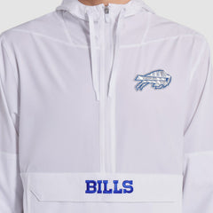 Buffalo Bills 2025 Rivalries Collection Sideline Anorak Half-Zip Hoodie Jacket White - Nike