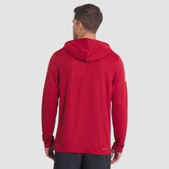 Arizona Cardinals 2025 Rivalries Collection Sideline Dri-FIT Long Sleeve Hoodie T-Shirt Red - Nike