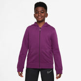 Nike Barcelona Youth 2025/26 Club Full-Zip Hoodie - Purple