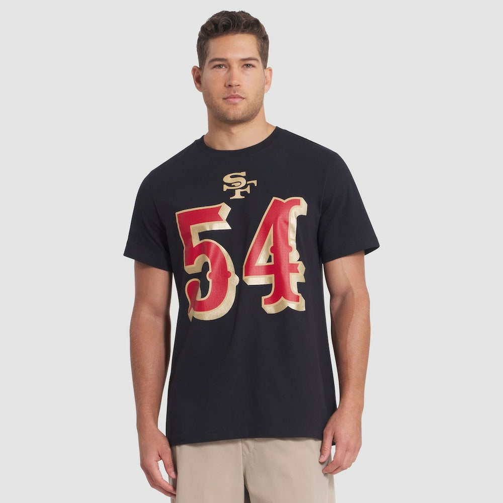 Fred Warner San Francisco 49ers 2025 Rivalries Collection Player Name & Number T-Shirt Black - Nike