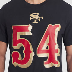 Fred Warner San Francisco 49ers 2025 Rivalries Collection Player Name & Number T-Shirt Black - Nike