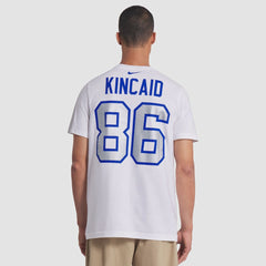 Dalton Kincaid Buffalo Bills 2025 Rivalries Collection Player Name & Number T-Shirt White - Nike