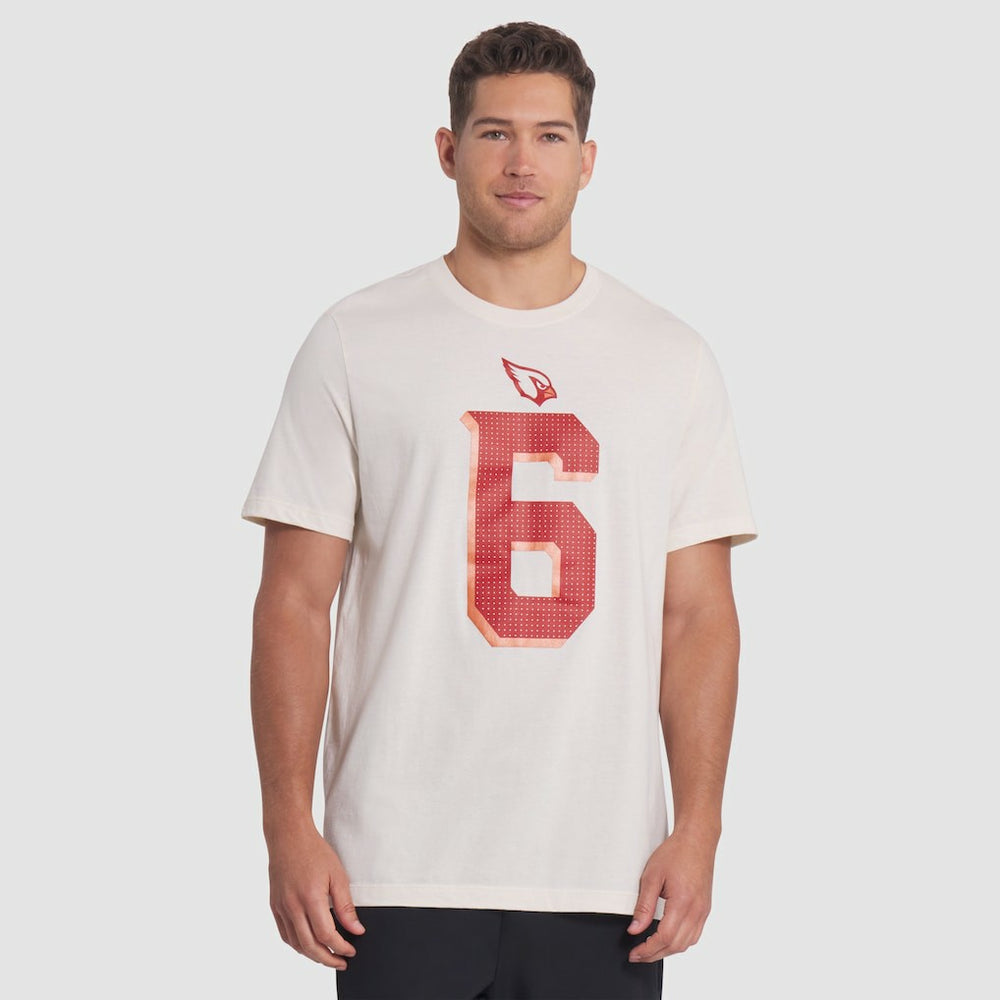 James Conner Arizona Cardinals 2025 Rivalries Collection Player Name & Number T-Shirt Natural - Nike