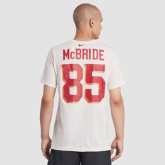Trey McBride Arizona Cardinals 2025 Rivalries Collection Player Name & Number T-Shirt Natural - Nike