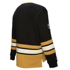 Vegas Golden Knights Heritage Lace-Up Pullover Sweatshirt Black