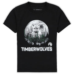 NBA - Minnesota Timberwolves Stadium Essentials Youth Mascot T-Shirt - Black