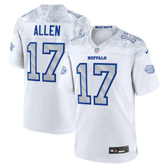 Josh Allen Buffalo Bills 2025 Rivalries Collection Game Jersey White - Nike