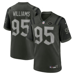 Quinnen Williams New York Jets 2025 Rivalries Collection Game Jersey Gotham Green - Nike