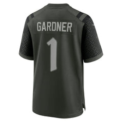 Ahmad Sauce Gardner New York Jets 2025 Rivalries Collection Game Jersey Gotham Green - Nike