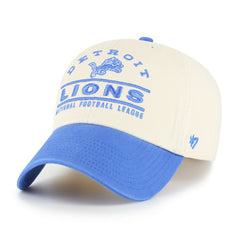 Detroit Lions '47 Windham Clean Up Adjustable Hat Natural - 47 brand
